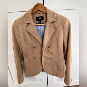 H&M Tan Blazer size 4